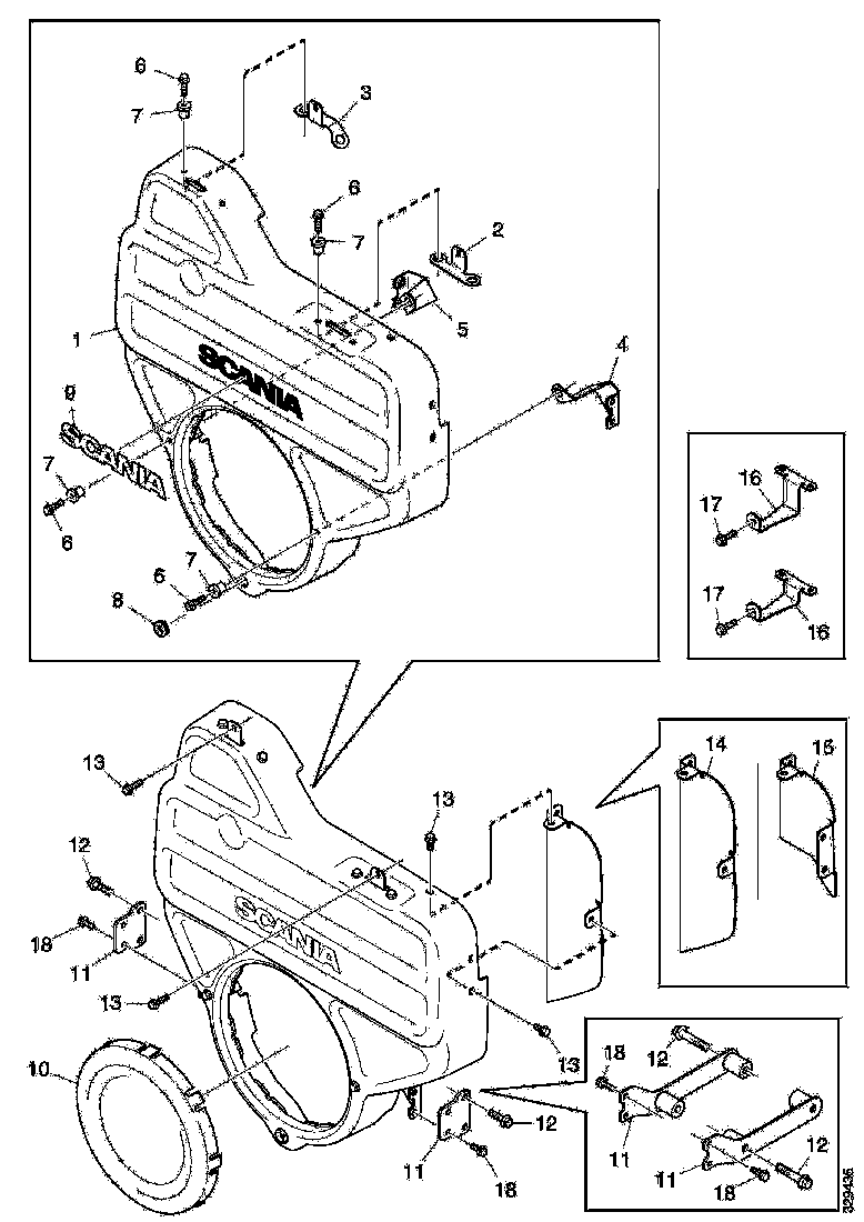 Buy 2183551 BRACKET SCANIA