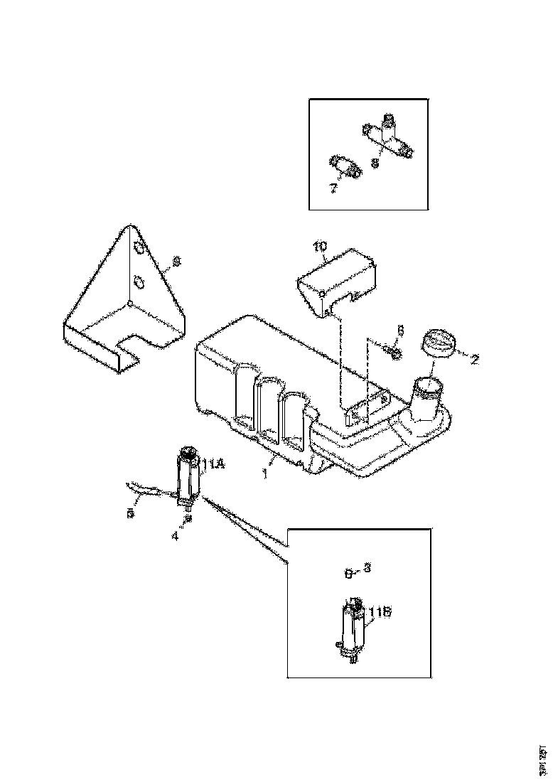 Buy 2185564 WASHER CONTAINER SCANIA