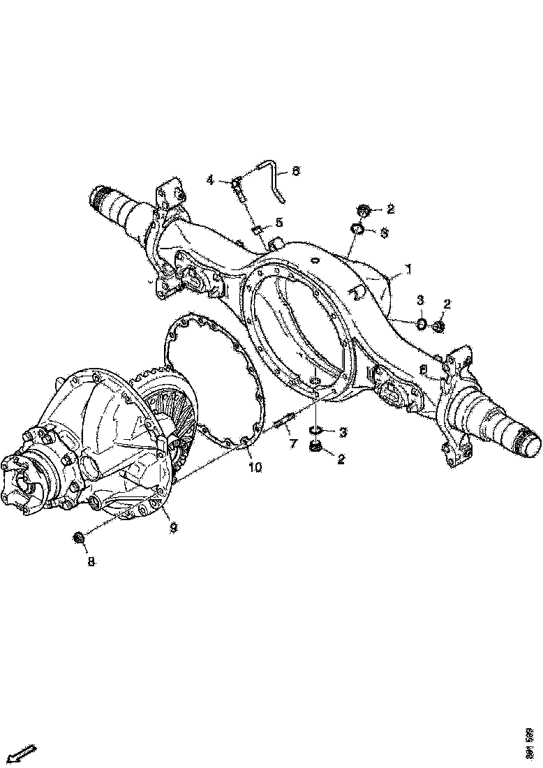 Buy 2188226 REAR AXLE SCANIA