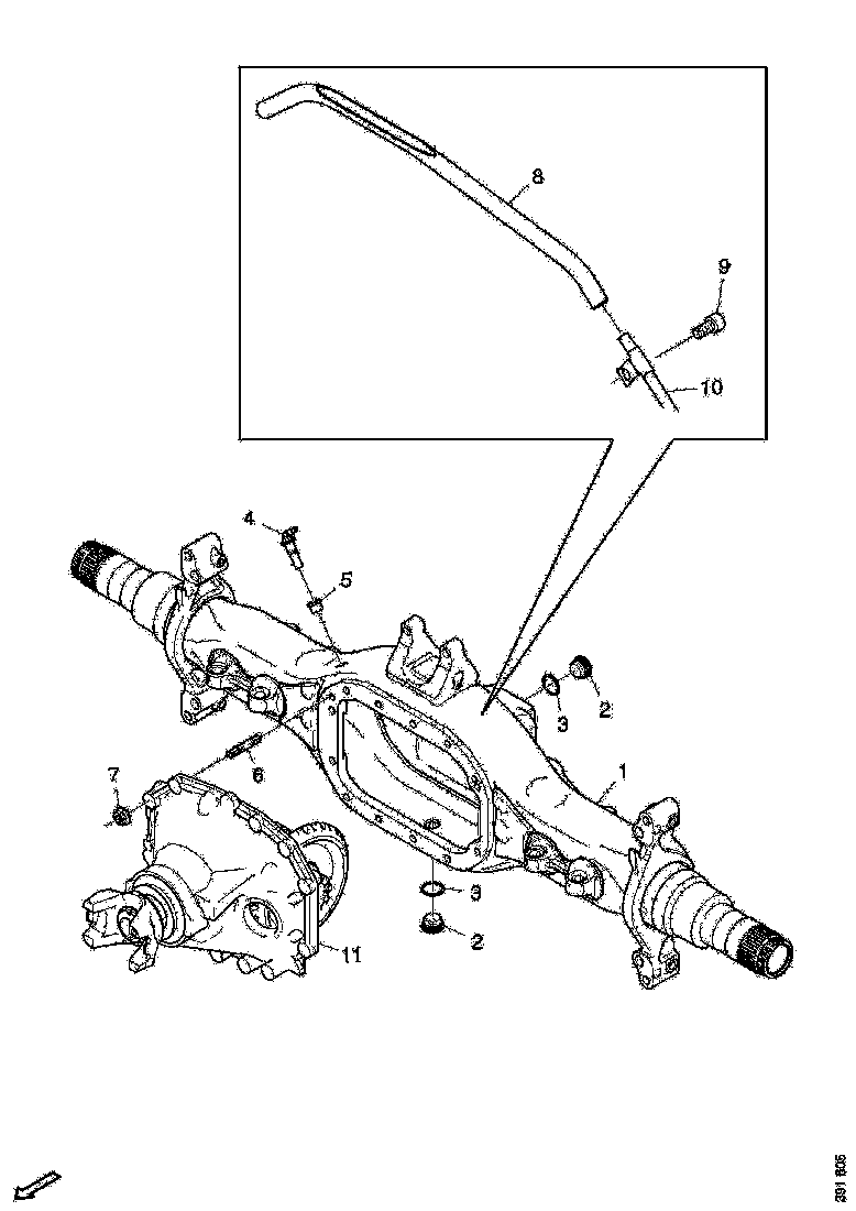 Buy 2188244 REAR AXLE SCANIA