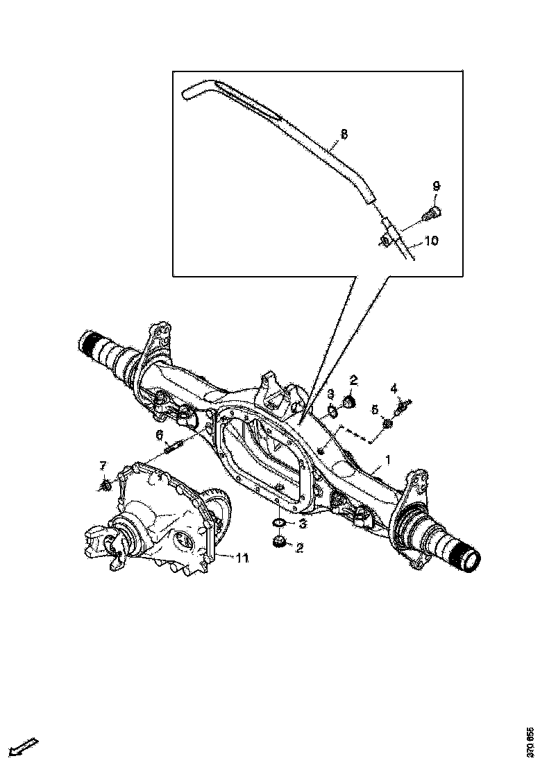 Buy 2188245 REAR AXLE SCANIA
