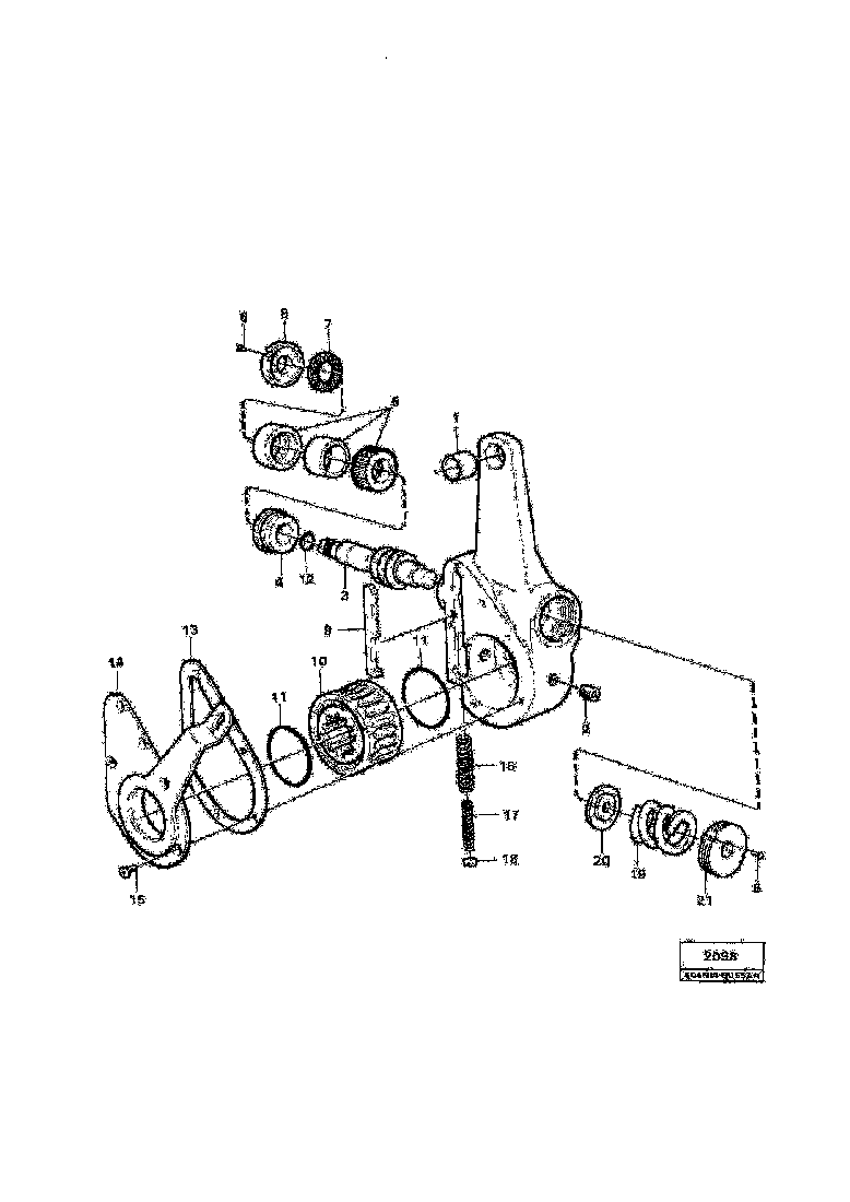 Buy 218833 BRAKE SLACK ADJUSTER SCANIA
