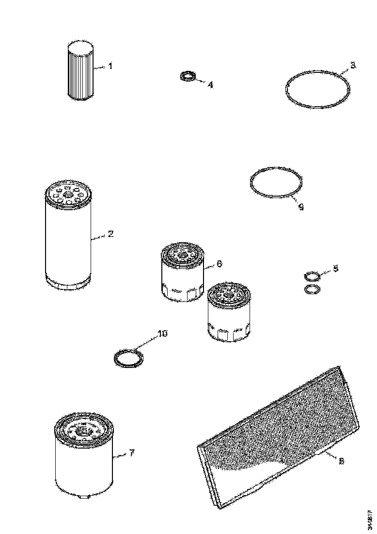 Buy 2189416 MAINTENANCE KIT SCANIA