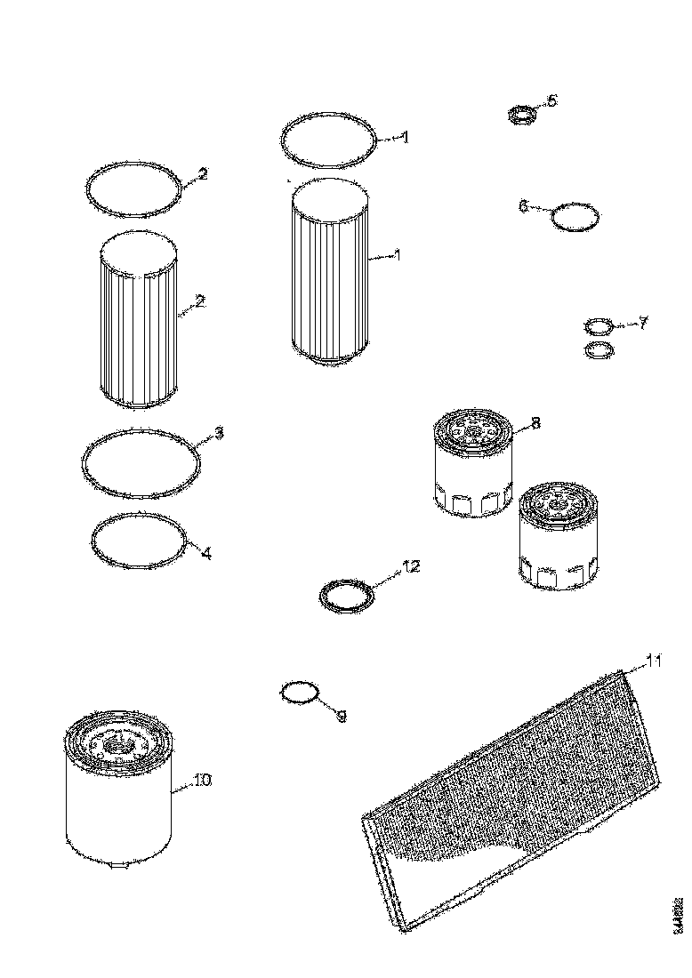 Buy 2189427 MAINTENANCE KIT SCANIA
