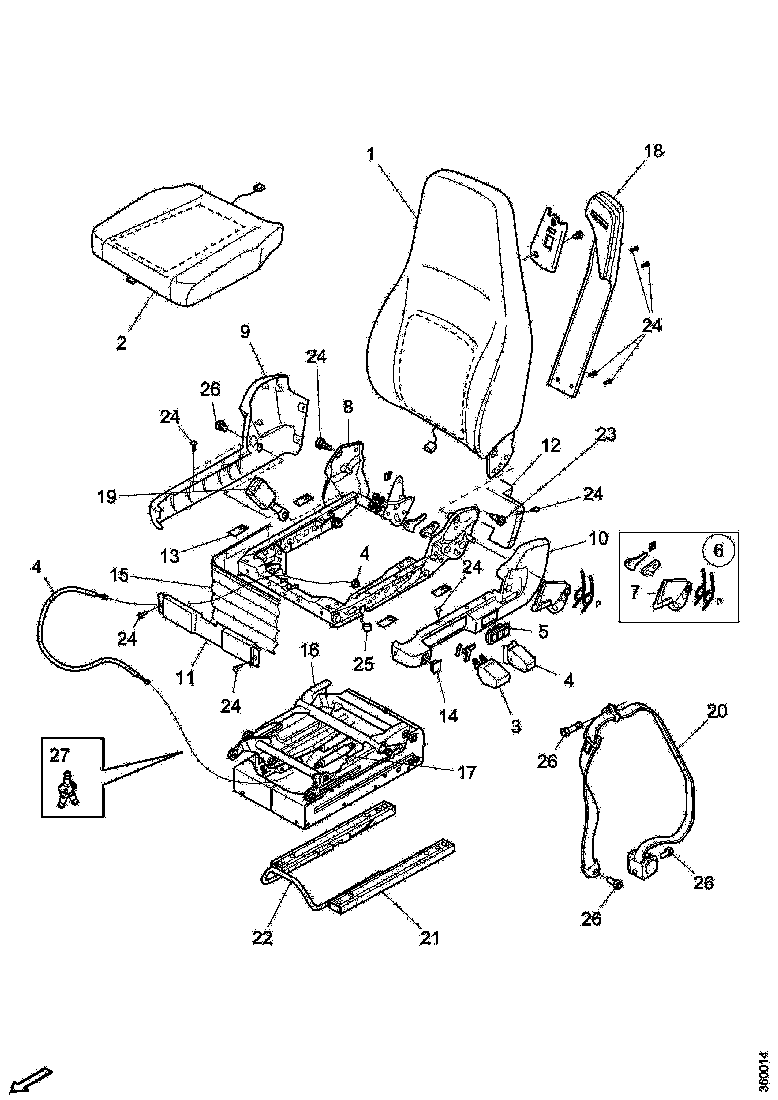Buy 2189659 SEAT SCANIA