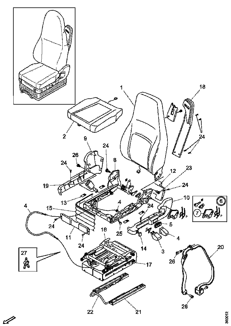 Buy 2189683 SEAT SCANIA