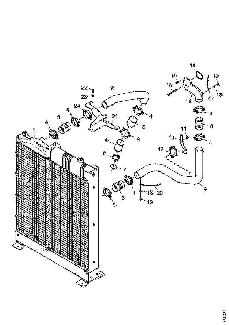 Buy 2190483 CHARGE AIR SCANIA