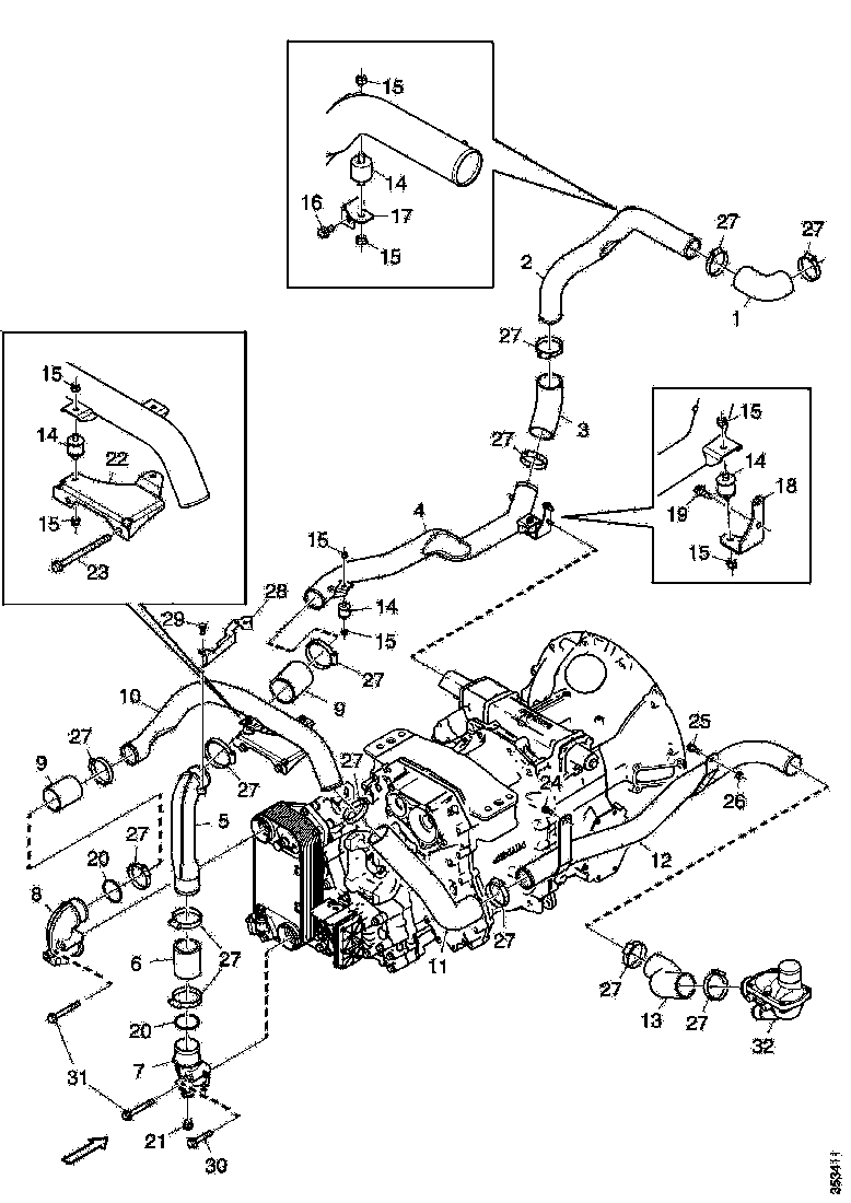 Buy 2192368 COOLANT PIPE SCANIA
