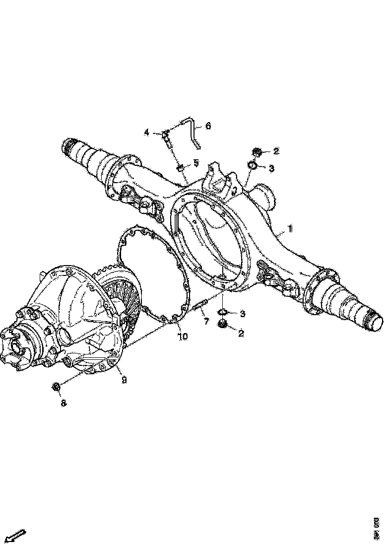 Buy 2194579 REAR AXLE SCANIA