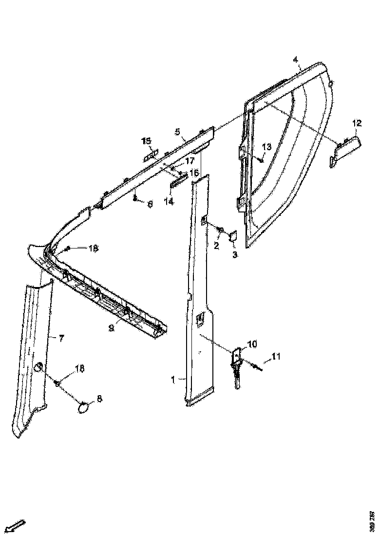 Buy 2195791 CURTAIN SCANIA