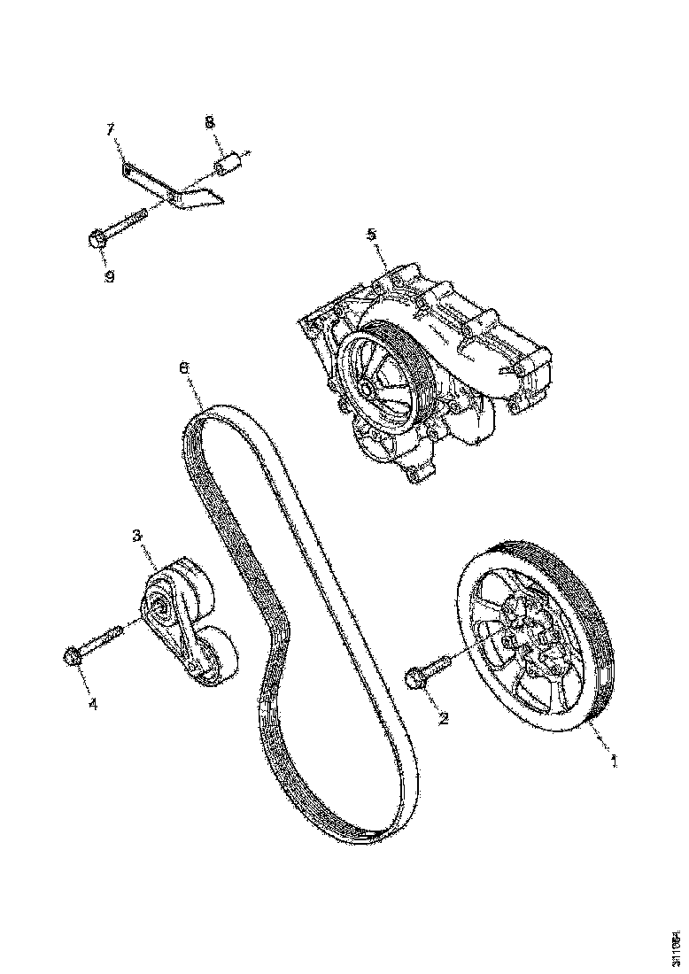 Buy 2197003 BELT TENSIONER SCANIA