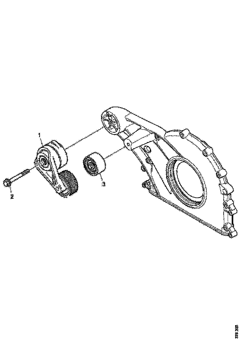 Buy 2197004 BELT TENSIONER SCANIA