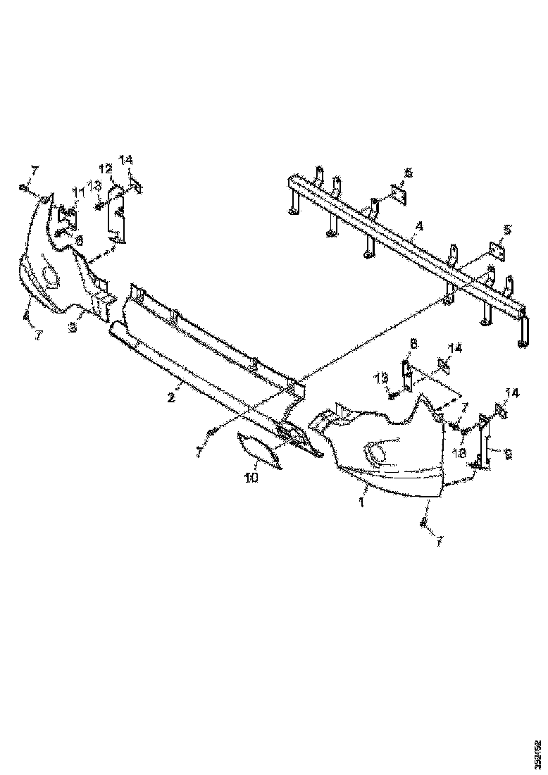 Buy 2199204 BUMPER COR SCANIA