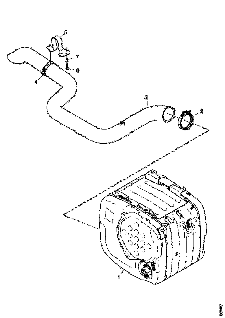 Buy 2200439 EXHAUST PIPE SCANIA