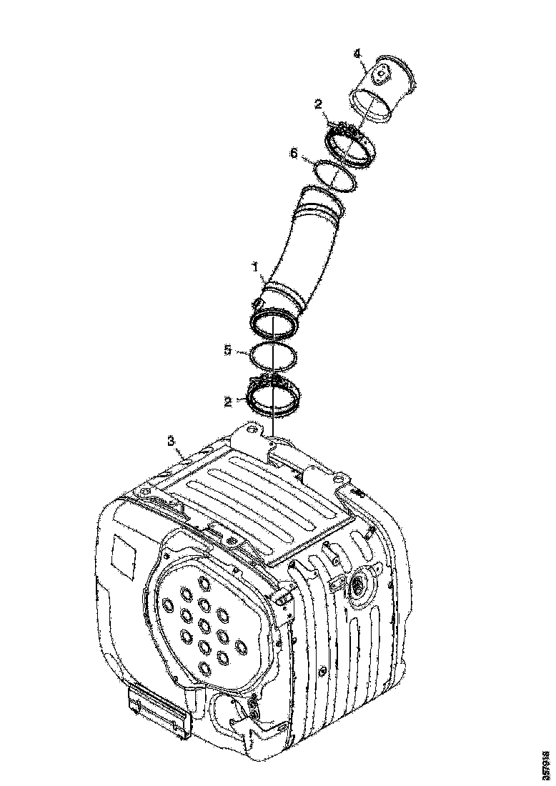 Buy 2200750 EXHAUST HOSE SCANIA