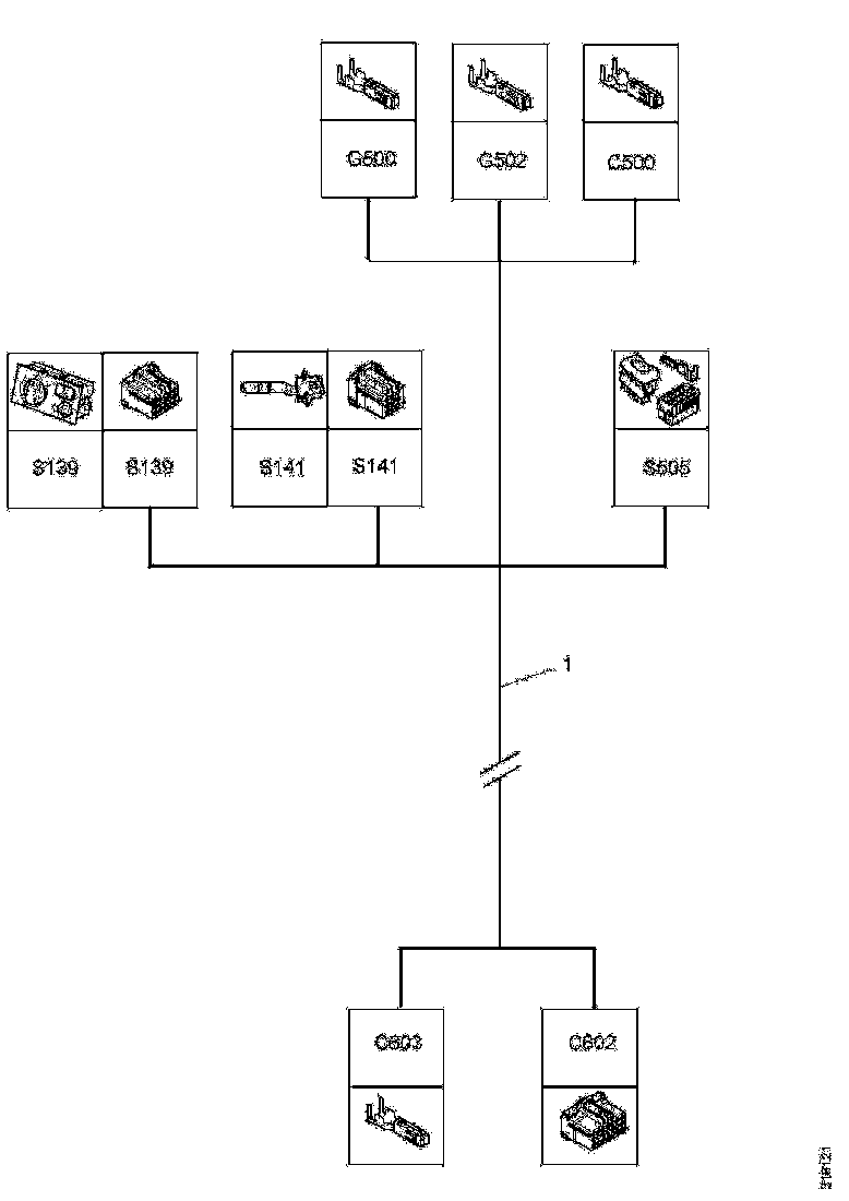 Buy 2201498 CABLE HARNESS SCANIA