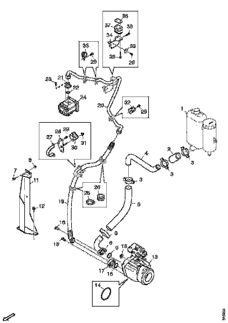 Buy 2202304 HYDRAULIC PUMP SCANIA