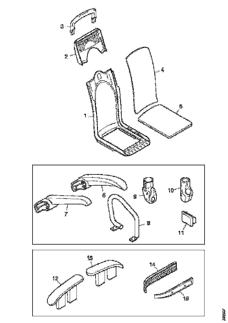 Buy 2202399 BACKREST SCANIA