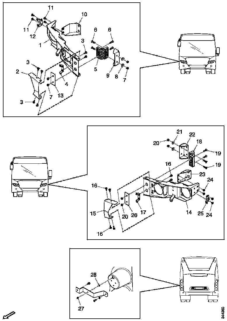 Buy 2205233 BRACKET SCANIA