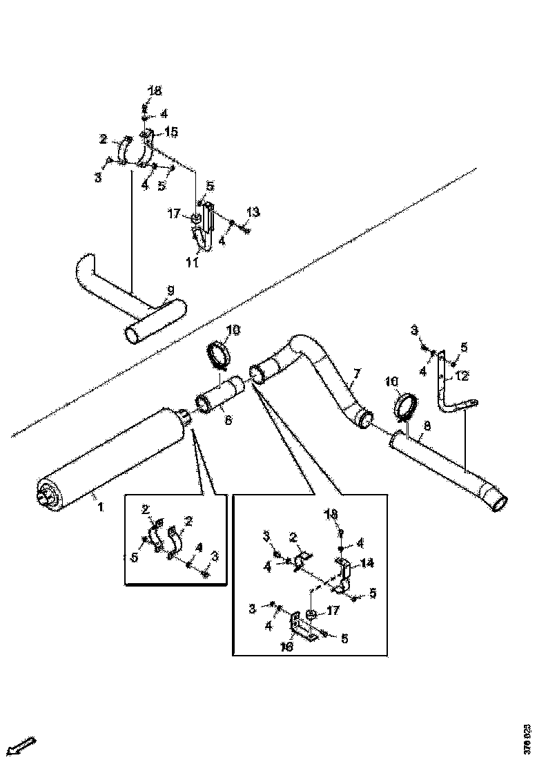Buy 2205723 EXHAUST PIPE SCANIA