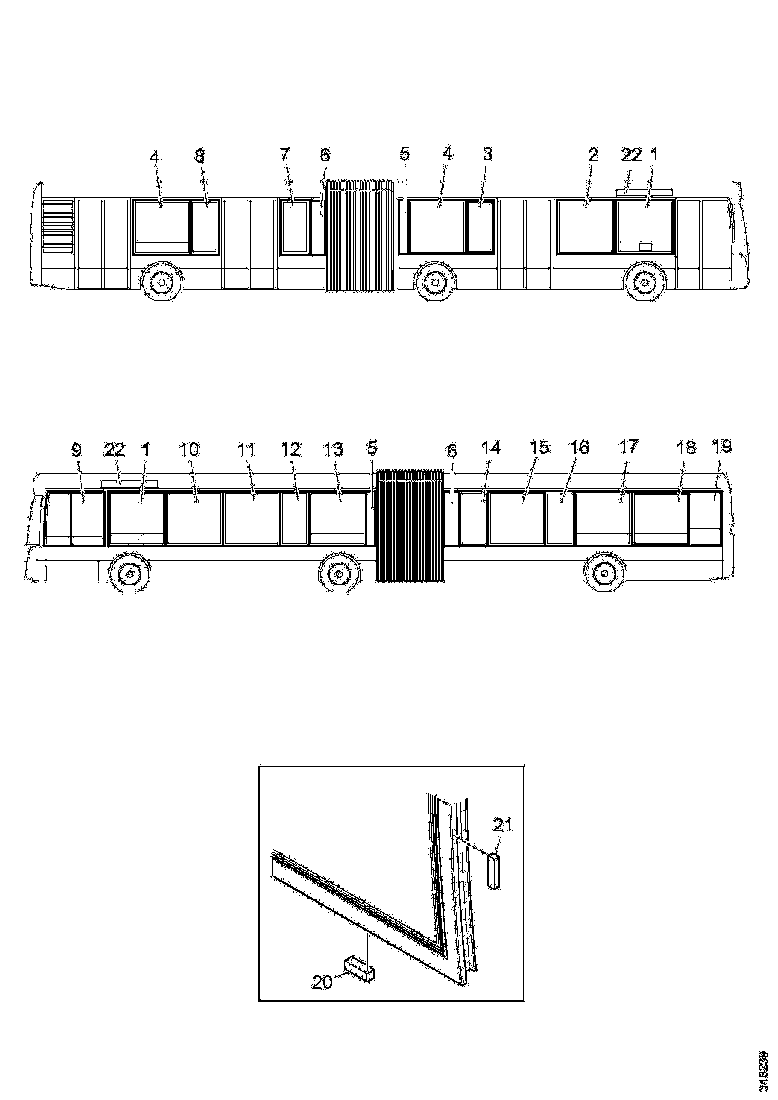 Buy 2208103 SIDE WINDOW, SINGLE GLASS SCANIA
