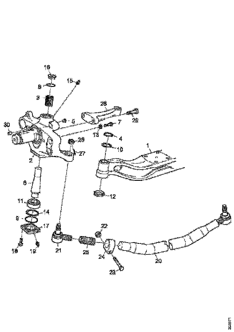 Buy 2208511 TAG AXLE B SCANIA