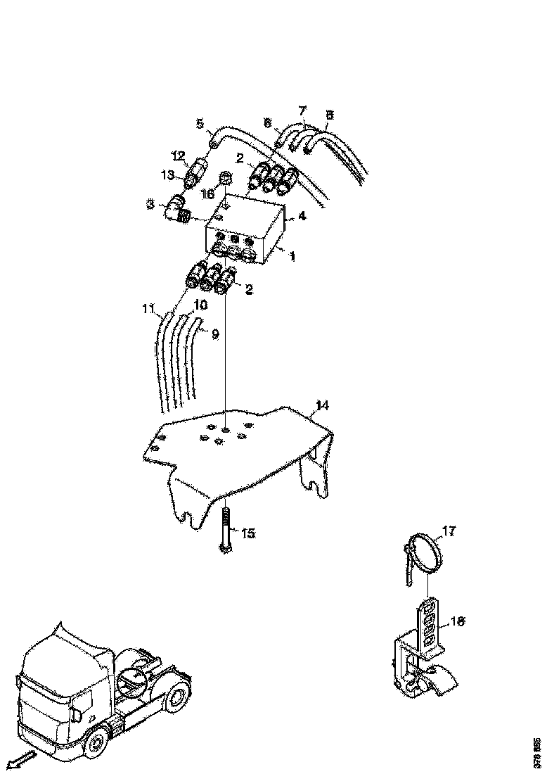 Buy 2208587 BRACKET SCANIA