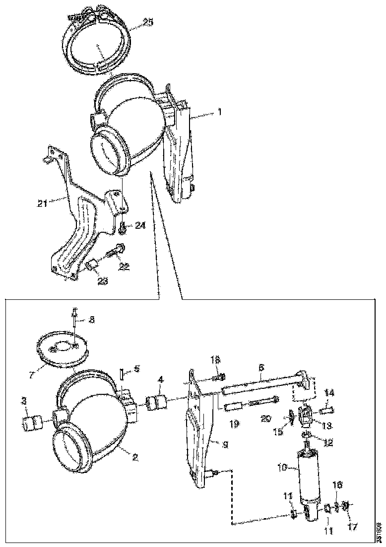 Buy 2210045 BRACKET SCANIA