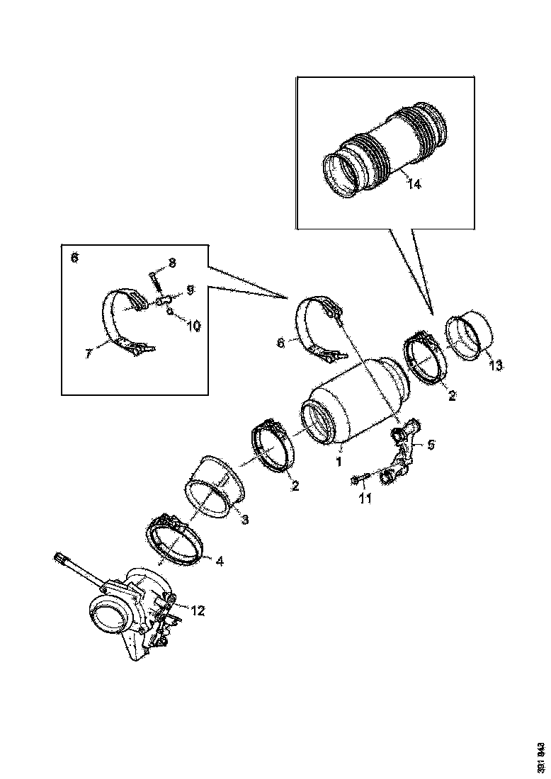 Buy 2213470 FLANGE PIPE SCANIA