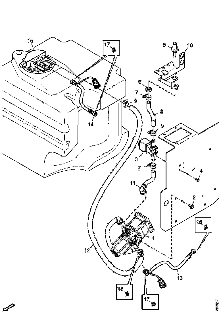 Buy 2214997 HOSE SCANIA