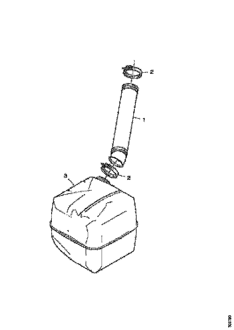 Buy 2215452 EXHAUST HOSE SCANIA