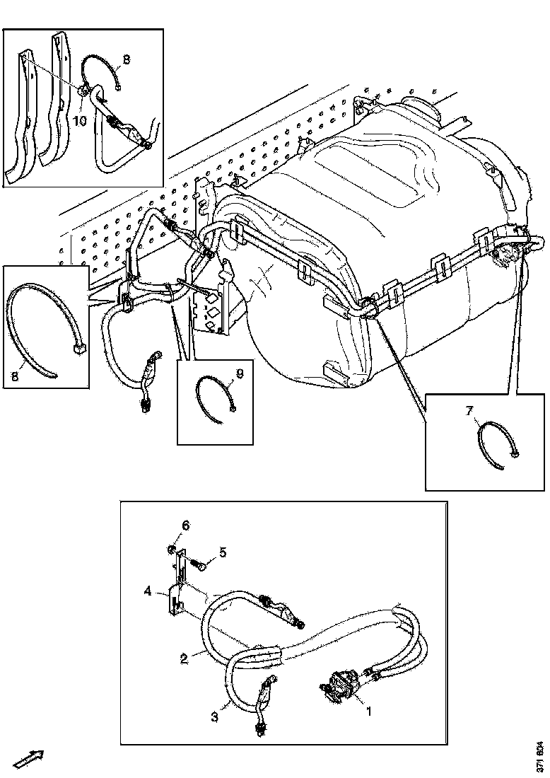 Buy 2215744 REDUCTANT HOSE SCANIA