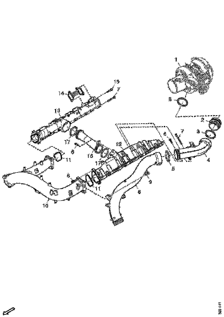 Buy 2216896 CHARGE AIR SCANIA