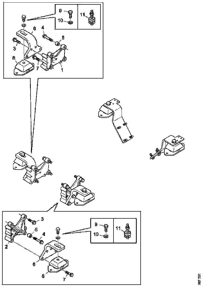 Buy 2217019 ENGINE BRACKET SCANIA
