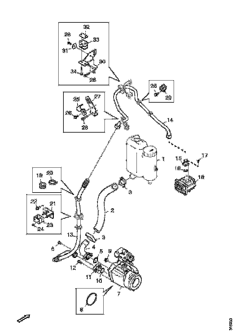 Buy 2219237 HOSE ASSEMBLY SCANIA