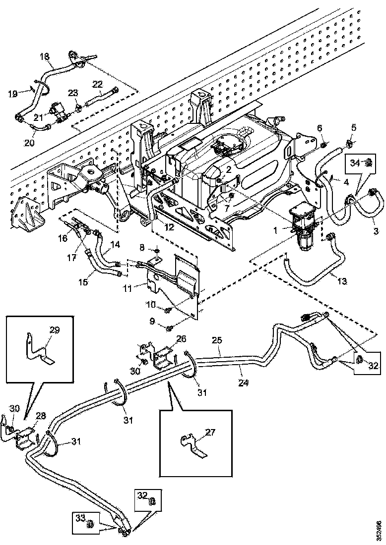 Buy 2223202 GUIDE RAIL SCANIA