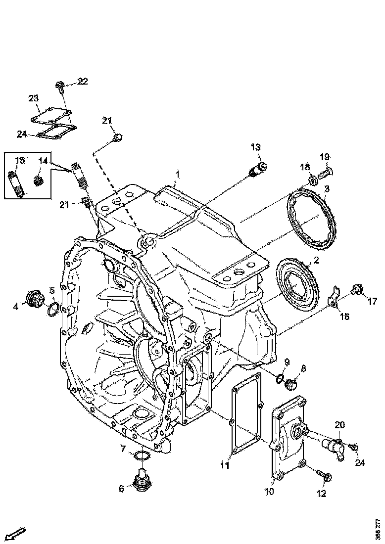 Buy 2223808 GEARBOX HOUSING SCANIA