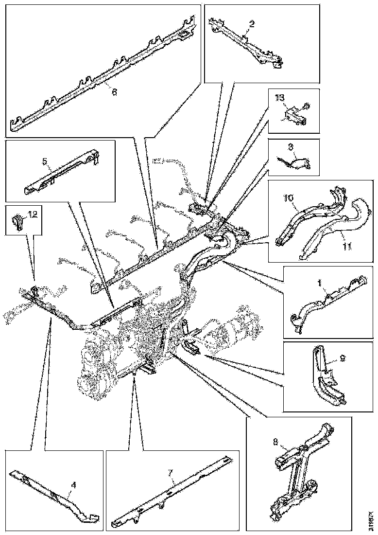 Buy 2228891 CABLE DUCT SCANIA