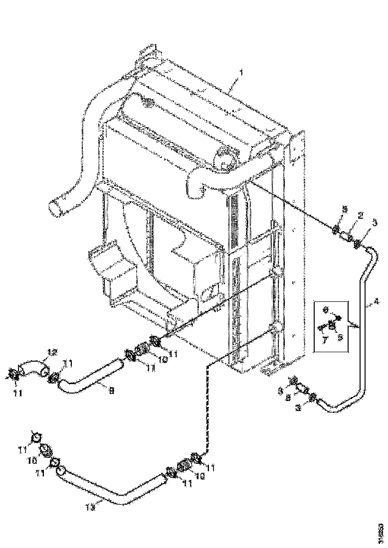 Buy 2229463 WATER PIPE SCANIA