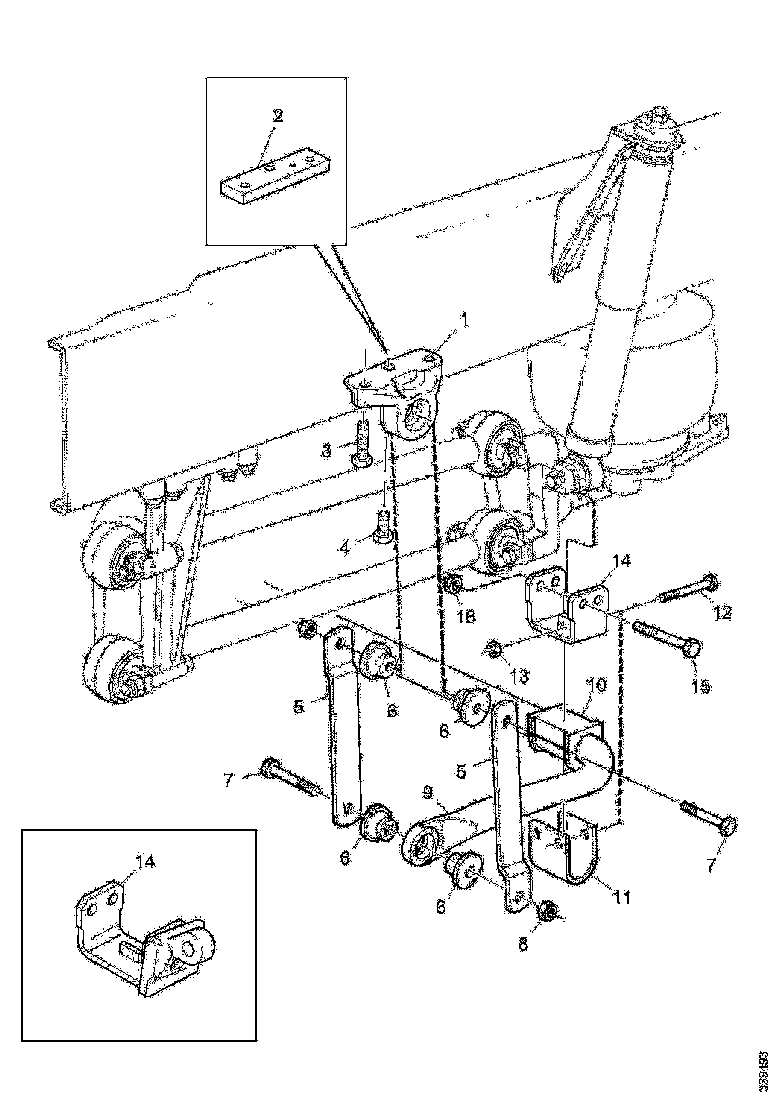 Buy 2238164 SHOCK ABSORBER BRACKET SCANIA