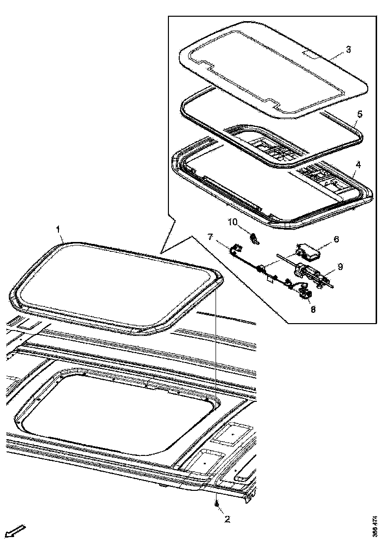 Buy 2238169 ROOF HATCH SCANIA