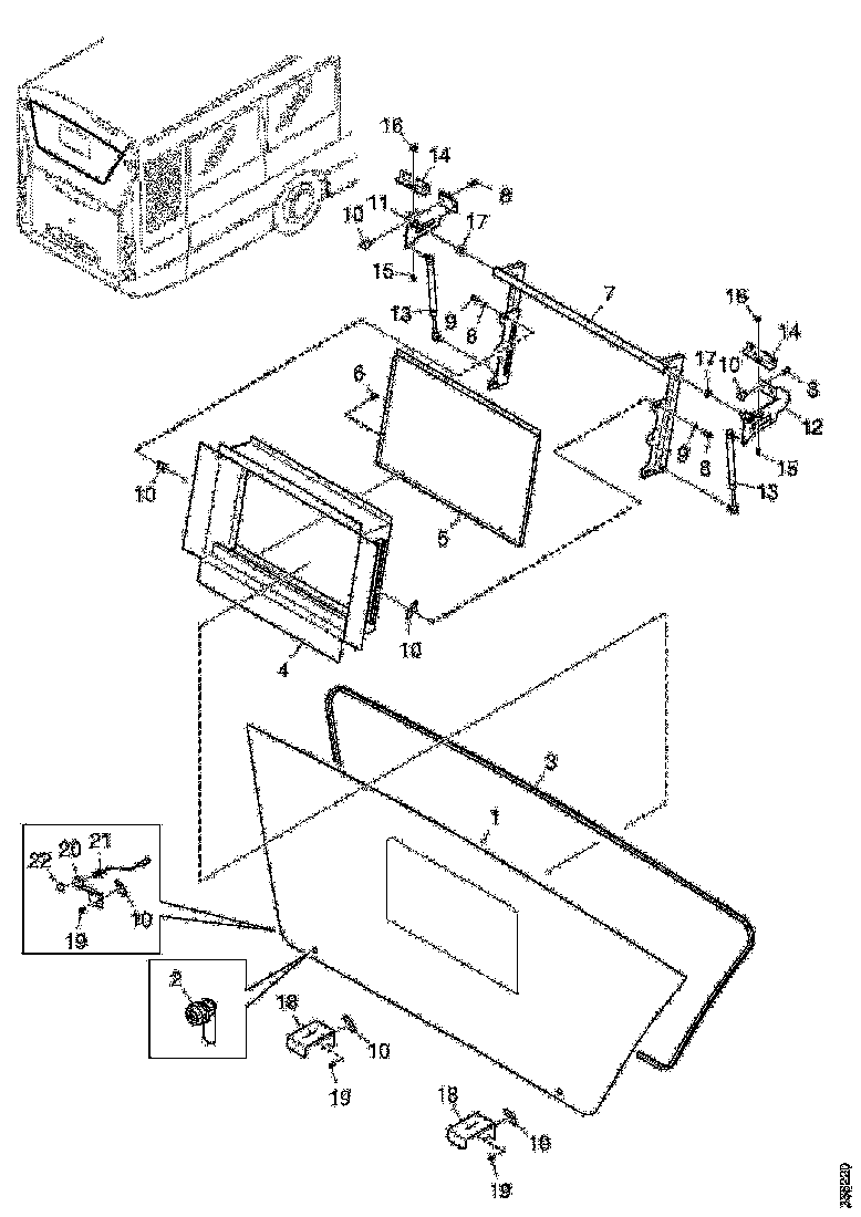 Buy 2238487 SQUARE LOCK SCANIA