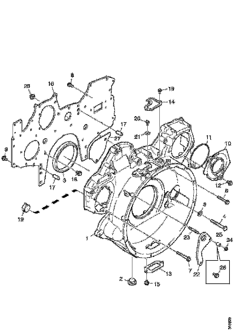 Buy 2239656 TIMING GEAR PLATE SCANIA