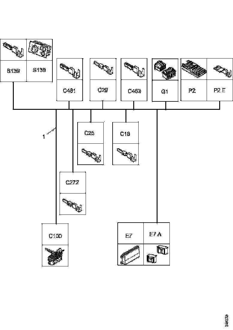 Buy 2240792 CABLE HARNESS SCANIA