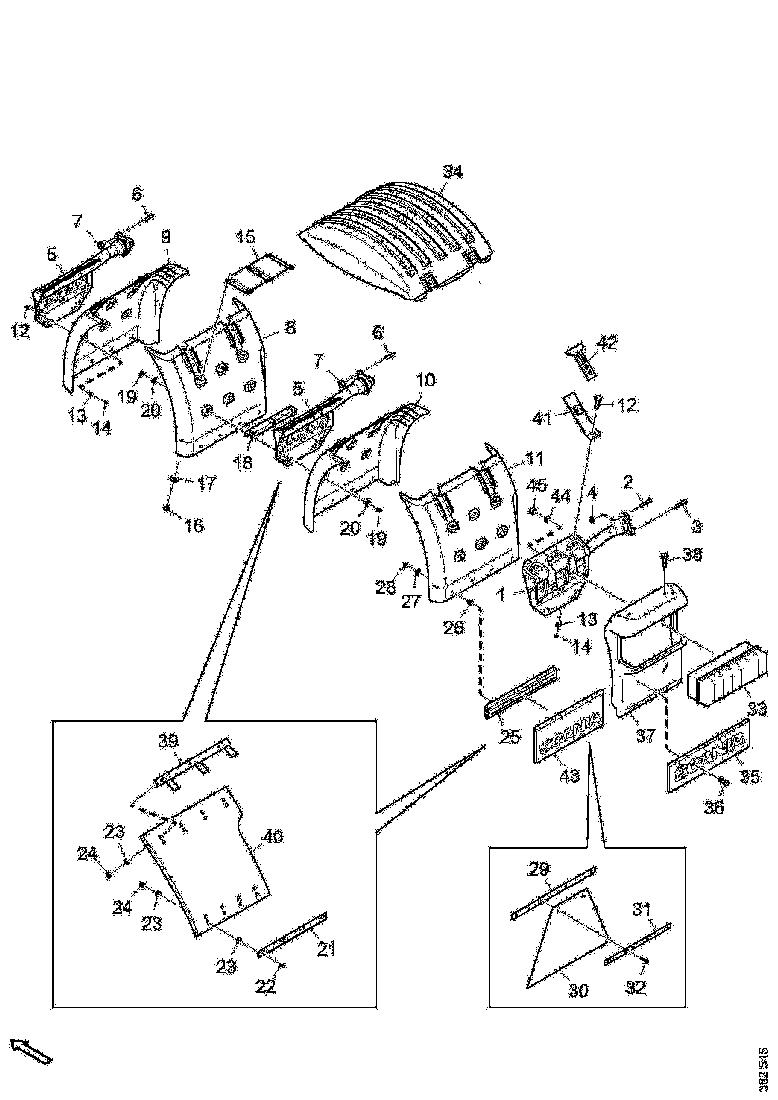 Buy 2241046 MUDGUARD SCANIA