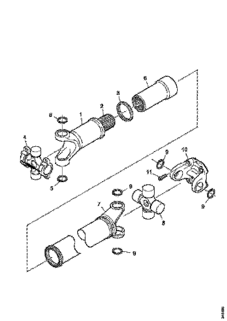 Buy 2242833 TUBE YOKE SCANIA