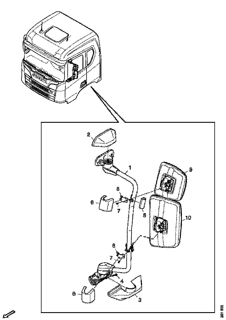 Buy 2243924 COVER SCANIA