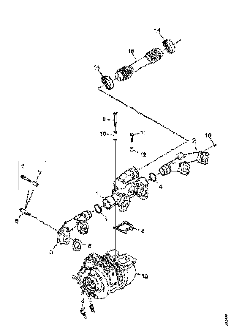 Buy 2244526 TURBO MANIFOLD SCANIA