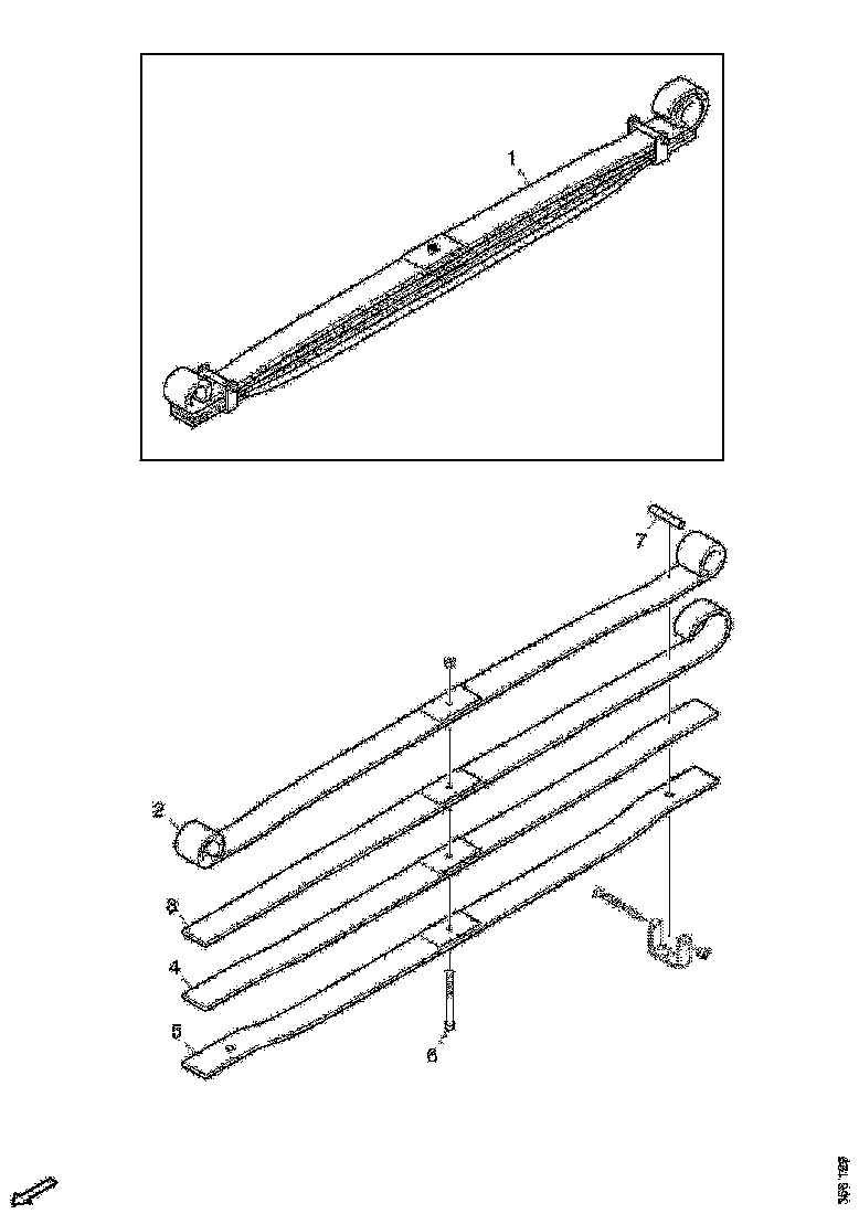 Buy 2244927 FRONT SPRING SCANIA