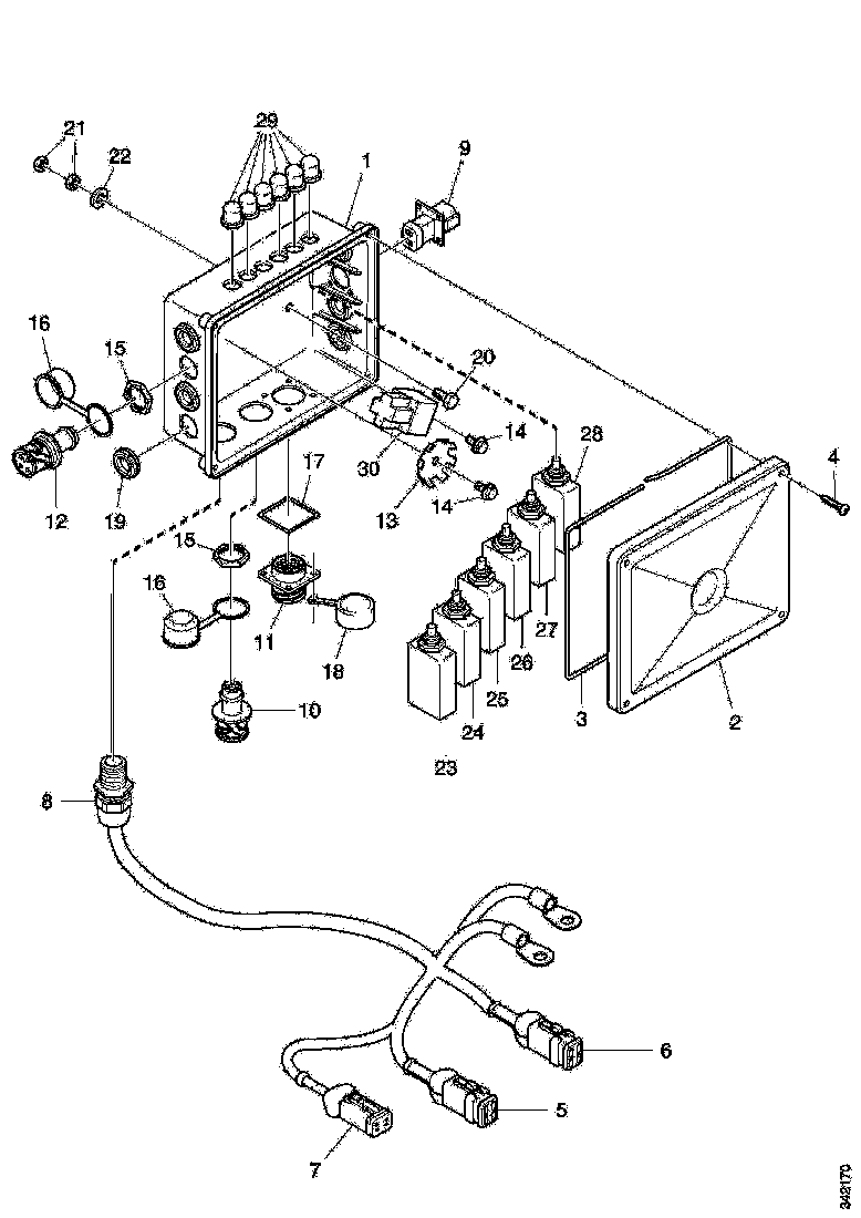Buy 2245077 CABLE HARNESS SCANIA
